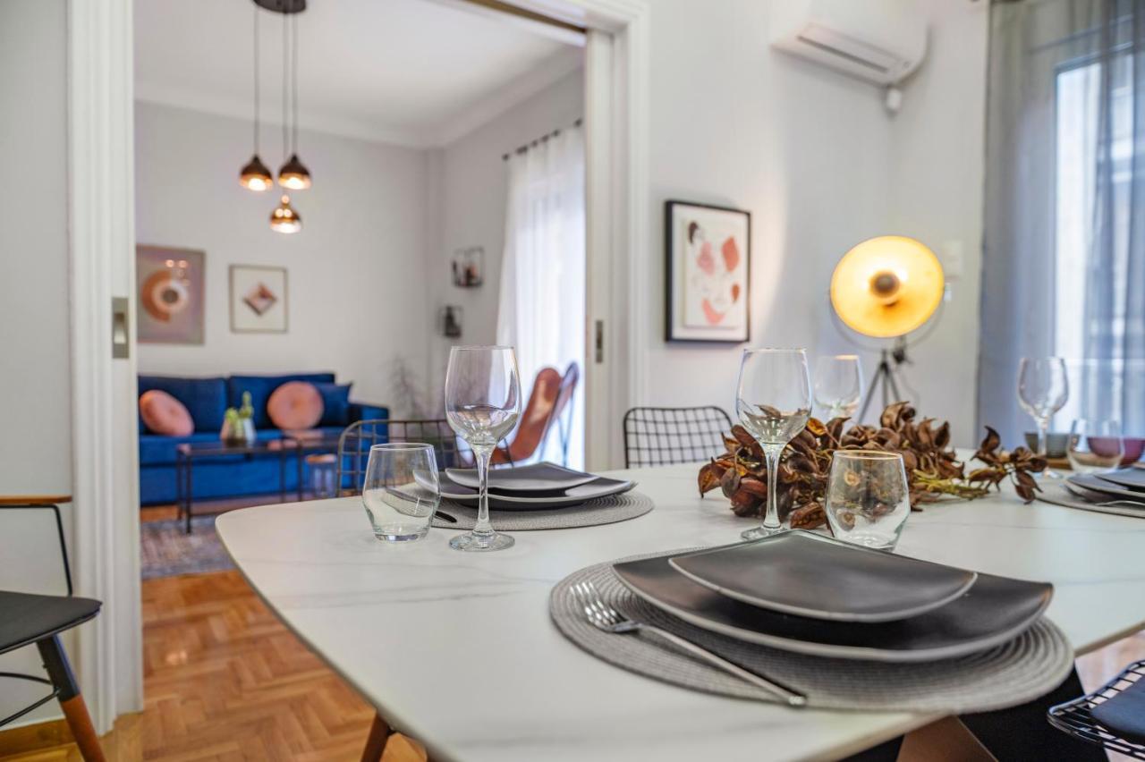 אתונה Luxury 2 Bdroom Apt- Megaro Mousikis מראה חיצוני תמונה