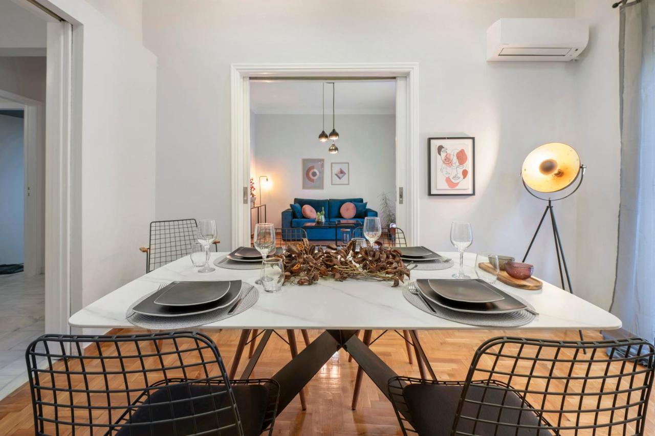 אתונה Luxury 2 Bdroom Apt- Megaro Mousikis מראה חיצוני תמונה